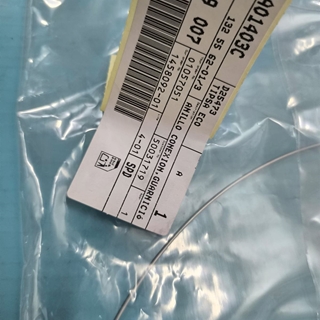 ABRAZADERA GOMA PUERTA LAVADORA ELECTROLUX, SUJECCION / BRIDA GOMA CON EL MUEBLE, RECAMBIO ORIGINAL, 1325562013 - Imagen 2