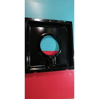 BANDEJA RECOGE GRASA COCINA, VITRIFICADA, MEDIDAS 360/345/40 MM, DIAMETRO 145MM, 210207 - Imagen 2