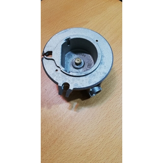 BASE QUEMADOR MEDIANO COCINA CORBERO, ZANUSSI, CON INYECTOR, RECAMBIO ORIGINAL, DIAMETRO 75MM, 140014840031 - Imagen 2