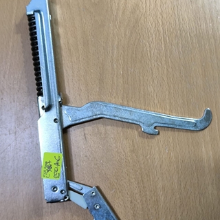 BISAGRA PUERTA HORNO FAGOR, LARGO 200MM, LARGO PALANCA 145 MM, LARGO MUELLE 80 MM, C98A000A6 - Imagen 2