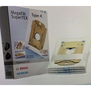 BOLSA ASPIRADOR BOSCH, SIEMENS, WHIRLPOOL, INDESIT, CAJA 5 BOLSAS, RECAMBIO ORIGINAL, VER FOTO MARCAS Y MODELOS, 00468265 - Imagen 1