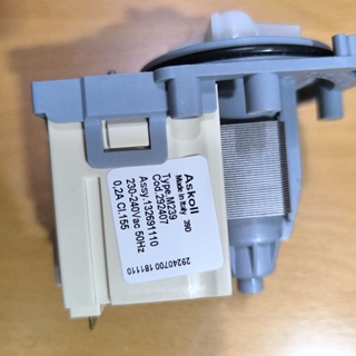 BOMBA DESAGUE LAVADORA ELECTROLUX, AEG, ZANUSSI, MEDIO GIRO, RECAMBIO ORIGINAL, 1268833132 - Imagen 2