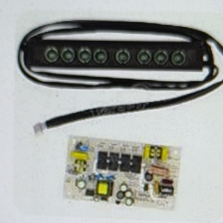 BOTONERA + ELECTRONICA CAMPANA CATA, NODOR, 8 TECLAS, MÓDULO DE CONTROL+TECLADORA, THALASA 900X GBK, 7211430087B - Imagen 1