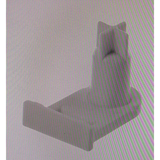 CASQUILLO PLÁSTICO BISAGRA FRIGORÍFICO BALAY, 20X25 MM, DIAMETRO 9 MM, 00169301, 35BY0055 - Imagen 1