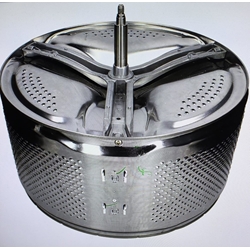 CESTO LAVADORA DAEWOO, DWD-MV610T, EJE+CESTO, 490x275MM, 25X123MM, CASQUILLO 30X18MM, ROSCA M12, A22006747 - Imagen 1