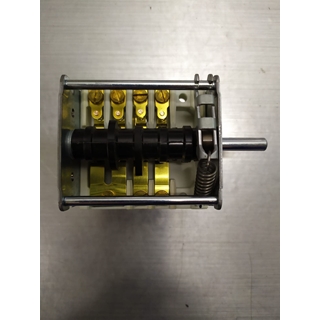 CONMUTADOR COCINA ELECTRICA INDUSTRIAL, ZANUSSI, GIRATORIO, 30 A, 4 POSICIONES, 4 LEVAS, 88/64/60/43 mm, EJE 6/4,5/24MM, 019239 - Imagen 2
