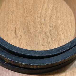 CORREA TRAPEZOIDAL LAVADORA ARDO,ARISTON, ROMMER, 10/6 MM, 3L481 - Imagen 2