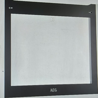 CRISTAL FRONTAL PUERTA HORNO AEG, RECAMBIO ORIGINAL, 594x470mm, 944188136, 140037378027 - Imagen 1
