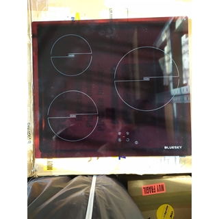 CRISTAL VITROCERAMICA 3 FUEGOS, INDUCCION, BLUESKI, BIH6510, 590X520 MM, 303203300870 - Imagen 1