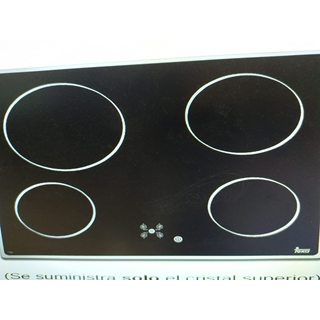 CRISTAL VITROCERÁMICA 4 FUEGOS, TEKA, TT600, RECAMBIO ORIGINAL, 20204014 - Imagen 1