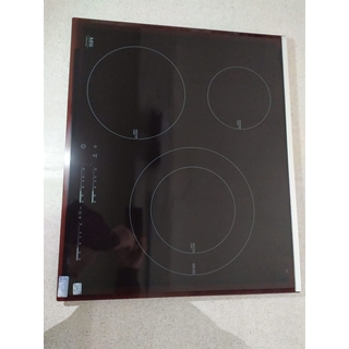 CRISTAL VITROCERAMICA AEG, 3 FUEGOS, INDUCCION, 620X520 MM, (ORIGINAL, REACONDICIONADO), 3877172118, 3876250113 - Imagen 1