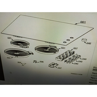 CRISTAL VITROCERAMICA IKEA, MODELO LAGAN HGC3K, 94959336901, 5613293116 - Imagen 1