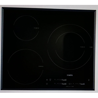 CRISTAL VITROCERAMICA INDUCCION 3 FUEGOS, AEG ELECTROLUX, HK6532H2FB HH1 , RECAMBIO ORIGINAL, 590X520 MM, 140018768014 - Imagen 1