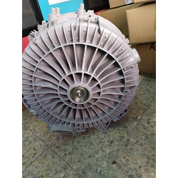 CUBA LAVADORA AEG, L7FEE941Q, L82470BI, CUBA+TAMBOR+ RODAMIENTOS+RETEN, EJE POLEA 13X25MM, BOCA 340MM, ALTO 485MM, 3484166206 - Imagen 2