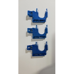 DETECTOR DE CAUDAL ELECTROVALAVULA LAVADORA ZANUSSI, AEG, ELECTROLUX, kit de 3 unidades, 50299086004A - Imagen 1