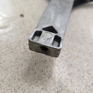 EJE CESTO LAVADORA TEKA, RECAMBIO ORIGINAL, 240MM, EJE 104/30/25MM, CASQUILLO 37/16MM, ROSCA M10, POLEA 20/16MM, 81874051 - Imagen 2