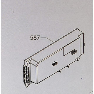 ELECTRONICA CONFIGURADA LAVAVAJILLAS AEG, RECAMBIO ORIGINAL, FFB93700PM, FFB93706PM, 973911418306032 - Imagen 1