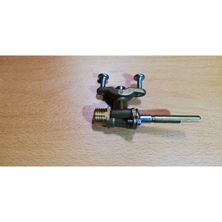 GRIFO COCINA CORBERO, ZANUSSI, GRIFO GAS BUTANO/PROPANO/NATURAL, FUEGO GRANDE PLANO SUPERIOR, RECAMBIO ORIGINAL, 3429022266 - Imagen 2