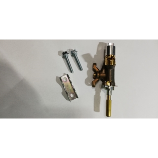 GRIFO COCINA, GRIFO PLANCHA ASAR, CON BRIDA 30MM, TORNILLO M5, SALIDA M14, CON ELECTROIMAN, ZK098 - Imagen 2