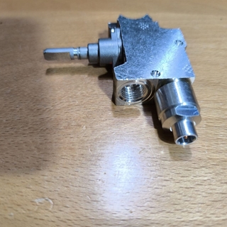 GRIFO GAS COCINA BEKO, RECAMBIO ORIGINAL, C00876185 - Imagen 2