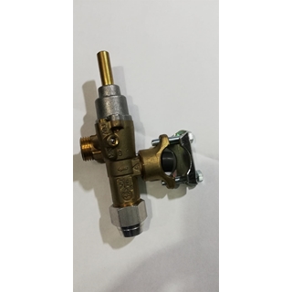 GRIFO GAS PEL21S COCINA, BRIDA CENTRO TORNILLOS 30MM, EJE=Ø6x4.5mm L=32mm, LARGO 120MM, 21310 - Imagen 2