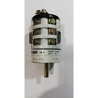 INTERRUPTOR GIRATORIO 2 POSICIONES, EJE CUADRADO 5MM, VBM145 - Imagen 2