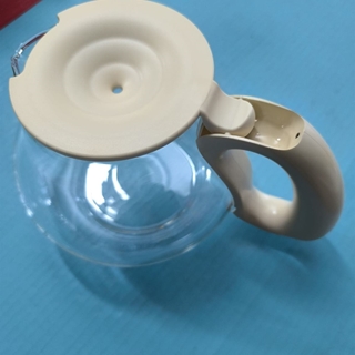 JARRA CAFETERA PHILIPS, CON TAPA, AMARILLA, DIAMETRO 100/155MM, ALTO 135MM, HD7954 - Imagen 1
