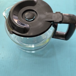 JARRA CAFETERA TEFAL, CON TAPA, NEGRA, DIAMETRO 100/145MM, ALTO 125MM, 6348411197A - Imagen 1
