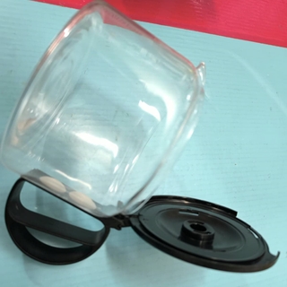 JARRA CAFETERA UFESA, DIAMETRO 110/145MM, ALTO 120MM, NEGRA, CON TAPA, CR10, CRN10, 6348423006A - Imagen 2