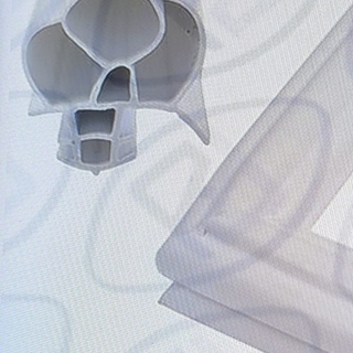 JUNTA PUERTA FRIGORIFICO INDESIT, JUNTA PUERTA CONGELADOR, 557X720MM, C00885807 - Imagen 1