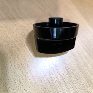 MANDO COCINA TROIA, EJE CUADRADO 6MM, DIAMETRO 45MM, COLOR NEGRO, 911029 - Imagen 2