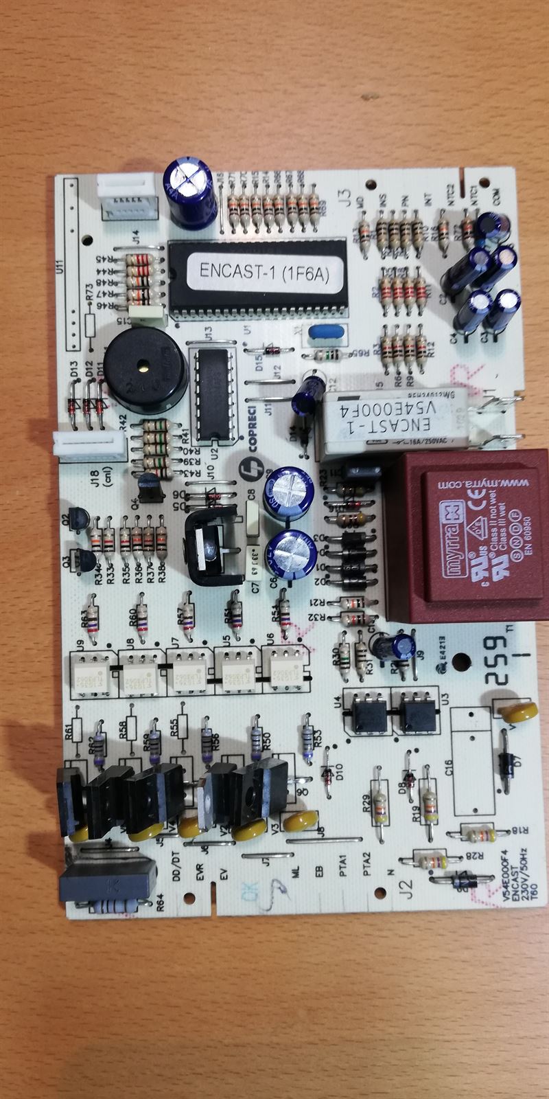 MODULO ELECTRONICO LAVAVAJILLAS FAGOR, 2VE61OT, VF65IT, V54E000F4 - Imagen 2