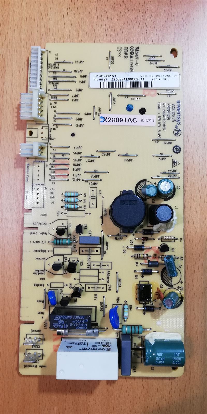 MODULO ELECTRONICO LAVAVAJILLAS TEKA, PLACA ELECTRONICA, DW6-58 FI, 81717182 - Imagen 2