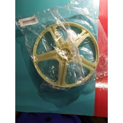 POLEA LAVADORA ELECTROLUX, 91452564500, RECAMBIO ORIGINAL, PLANA, DIAMETRO 274 MM, EJE 24X14 MM, 50294960005 - Imagen 2