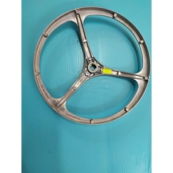 POLEA LAVADORA, WHIRLPOOL, PLANA, DIAMETRO 298 MM, EJE 17X13 MM, 461975007431 - Imagen 2