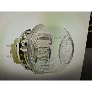 PORTALAMPARAS COMPLETO HORNO ZANUSSI, ELECTROLUX, AEG, RECAMBIO ORIGINAL, 3890793320 - Imagen 1