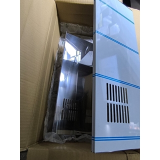 REGULADOR CAUDAL CAMPANA ELECTROLUX, AEG, ZANUSSI, FONDO CHAPA INOX CON REJILLA, CUBRE SALIDA GASES, 470X250X180 MM, 50284331001 - Imagen 1