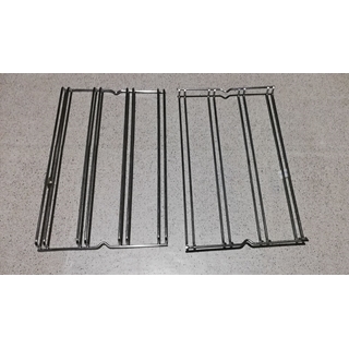 REJILLA HORNO ZANUSSI, REJILLA LATERAL HORNO, SOPORTE BANDEJAS, 2 UNIDADES, 317X200MM, ZHM735, 50025569000 - Imagen 1