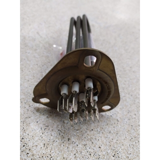 RESISTENCIA LAVAVAJILLAS INDUSTRIAL, 3000W, TRIFASICA, SIN TUBO PARA SONDA, 220/380 V, DISTANCIA TORNILLOS 62 MM,LARGO 190/160 MM, JUNTA TORICA 57/47 MM, 017764 - Imagen 1