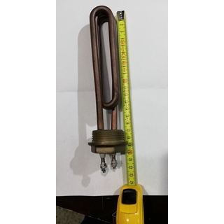 RESISTENCIA MONOFASICA SUMERGIDA, 2000W, 220V, MEDIDAS 167/180/218MM, ROSCA 1 1/4, A.LAV899 - Imagen 1