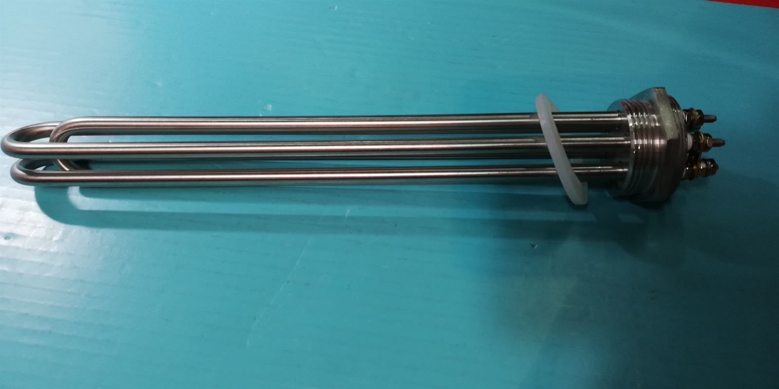 RESISTENCIA SUMERGIDA TRIFASICA, ACERO INOX, 220/380 V, 9000W, LARGO 340/310 MM, ROSCA 1 1/2 PULGADAS, A8891498 - Imagen 2