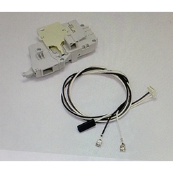 RETARDADOR LAVADORA WHIRLPOOL, INDESIT, BLOCAPUERTA CON CABLES, RECAMBIO ORIGINAL, 481010474505 - Imagen 2