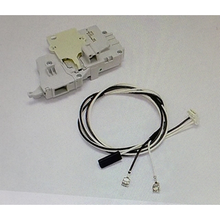 RETARDADOR LAVADORA WHIRLPOOL, INDESIT, BLOCAPUERTA CON CABLES, RECAMBIO ORIGINAL, 481010474505 - Imagen 2