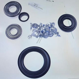 RODAMIENTO LAVADORA MIELE, W1713, KIT RODAMIENTOS+RETEN, RECAMBIO ORIGINAL, 03589005 - Imagen 1