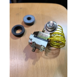 TERMOSTATO LAVADORA AEG, 0 /90ºC, 3 CONTACTOS, ROTATIVO, EJE 6MM, 8990306628001 - Imagen 2