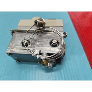 VALVULA FREIDORA TERMOSTATICA, GAS, CON SONDA ROSCABLE, 120/200 ºC, ENTRADA 1/2, SALIDA 3/8 PULGADA, CAPILAR 800MM, TERMOPAR M9, PILOTO M10, 0710740 - Imagen 2