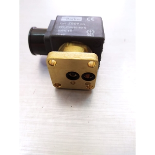 VALVULA MAGNETICA PARKER MAQUINA CAFE, 3 vías, 9W, AC, 230V, 32x32 mm, distancia agujeros 24mm, ZB09, 370057 - Imagen 2