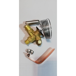 VALVULA TERMOSTATICA EXPANSION DANFOSS, T2, R134A, 1 A 13 KW, SIN ORIFICIO, 3/8 - 1/2, CAPILAR 1500MM, 401019 - Imagen 2